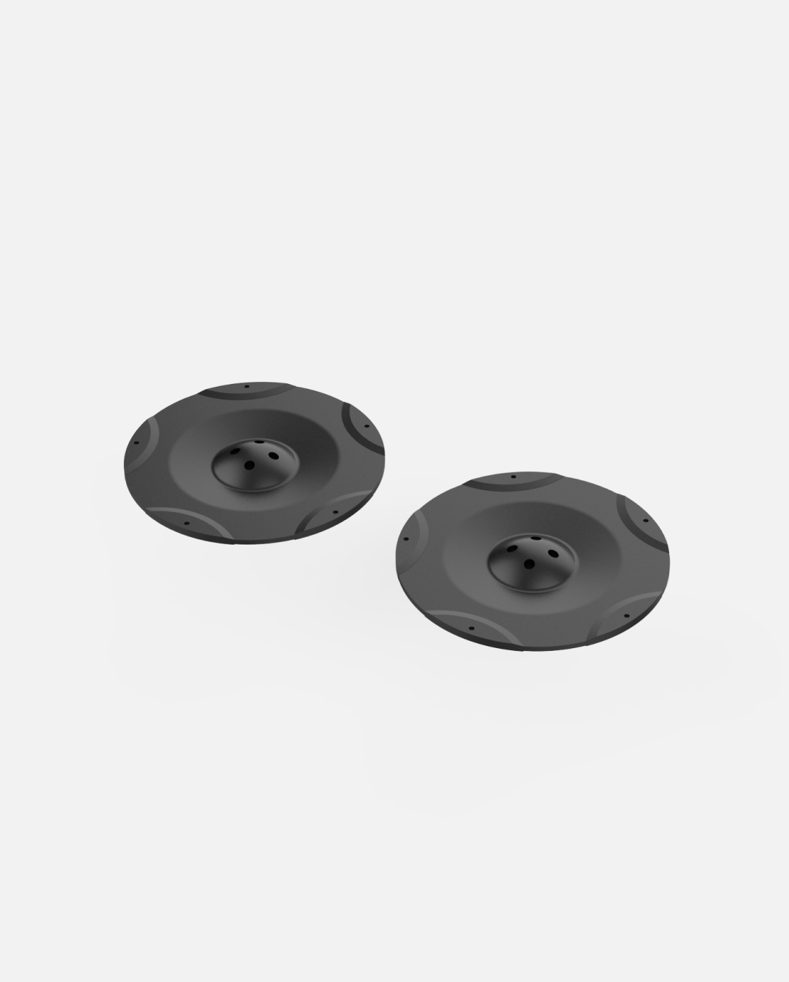 Disques de coupe et boulons pour module professionnel de tondeuse à gazon – 2 pièces (série Y)