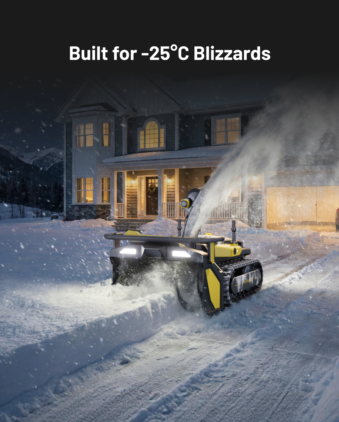 Yarbo Y40 Core with Snow Blower Module Gen 2