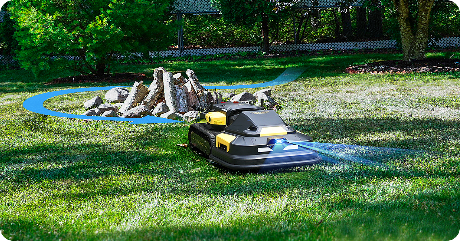 Yarbo Mows with Ultimate Safety