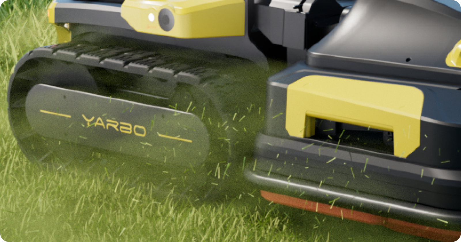 No More Clogging-Yarbo Lawn Mower Pro