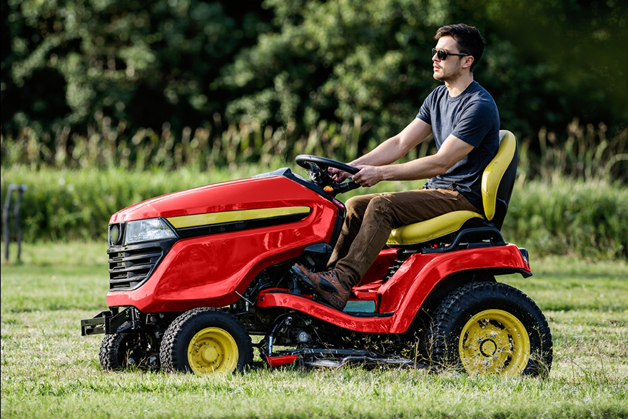 riding-on mowers