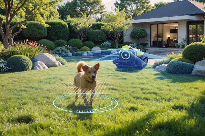Yarbo smart obstacle avoidance 