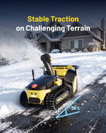 Yarbo Y40P Core with Snow Blower Module Gen 2