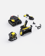 Yarbo Y40 Core avec modules Chasse-neige, Souffleur et Coupe-bordure