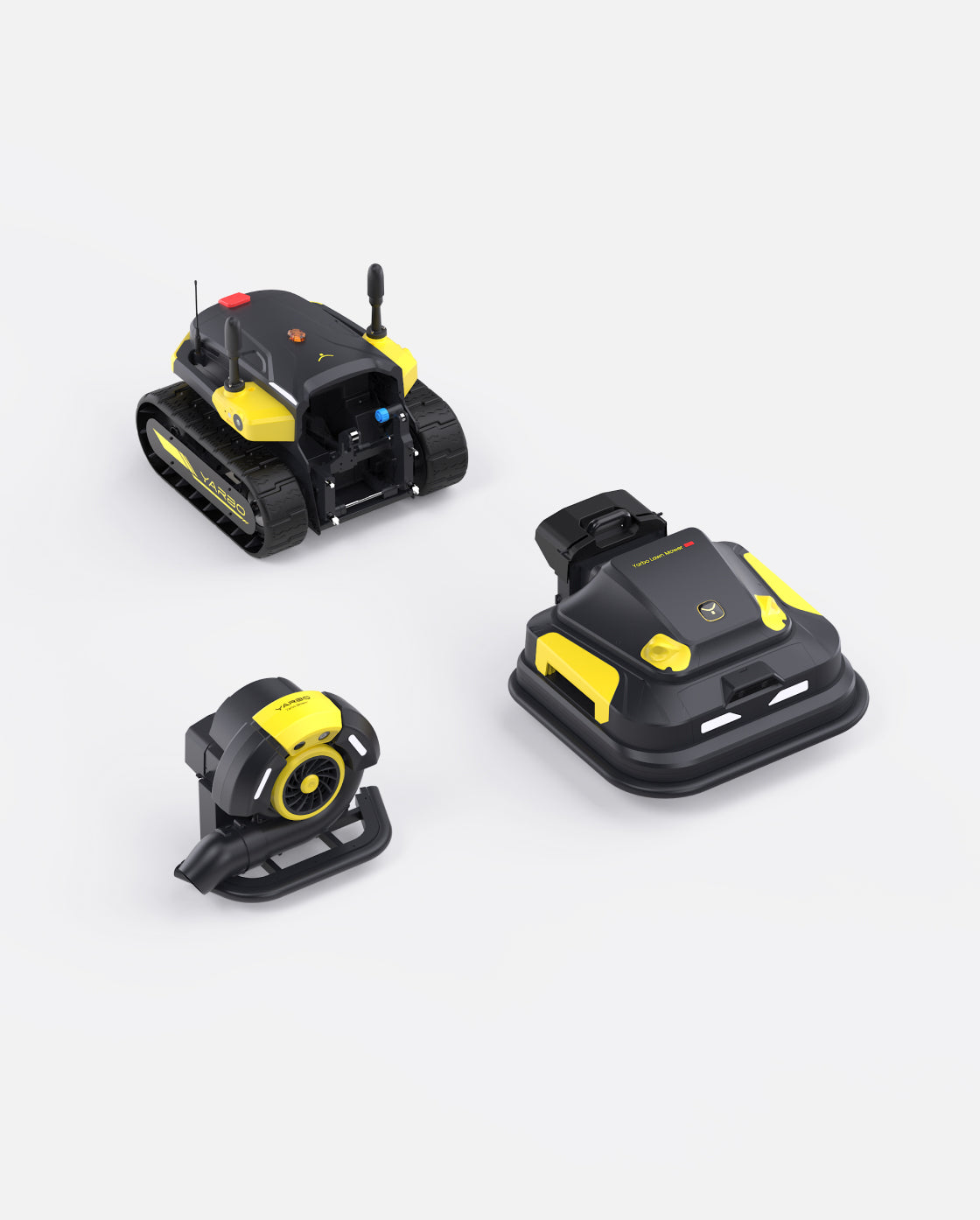 Yarbo Y40P Core avec modules Tondeuse Pro et Souffleur