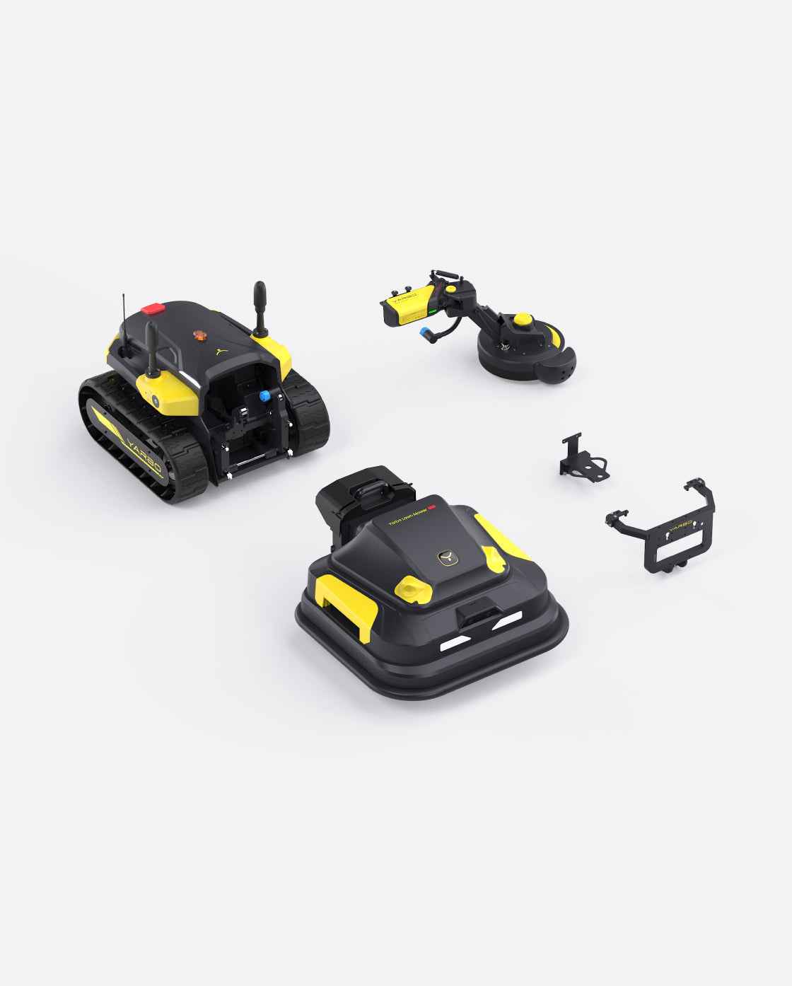 Yarbo Y40P Core avec modules tondeuse Pro et coupe-bordure